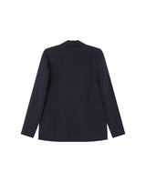 Blazer croise droit marine Sureau
