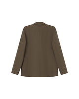 Blazer croise droit vert foret Sureau