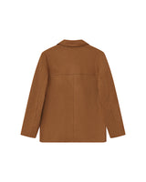 Suede-look blazer camel Shannon