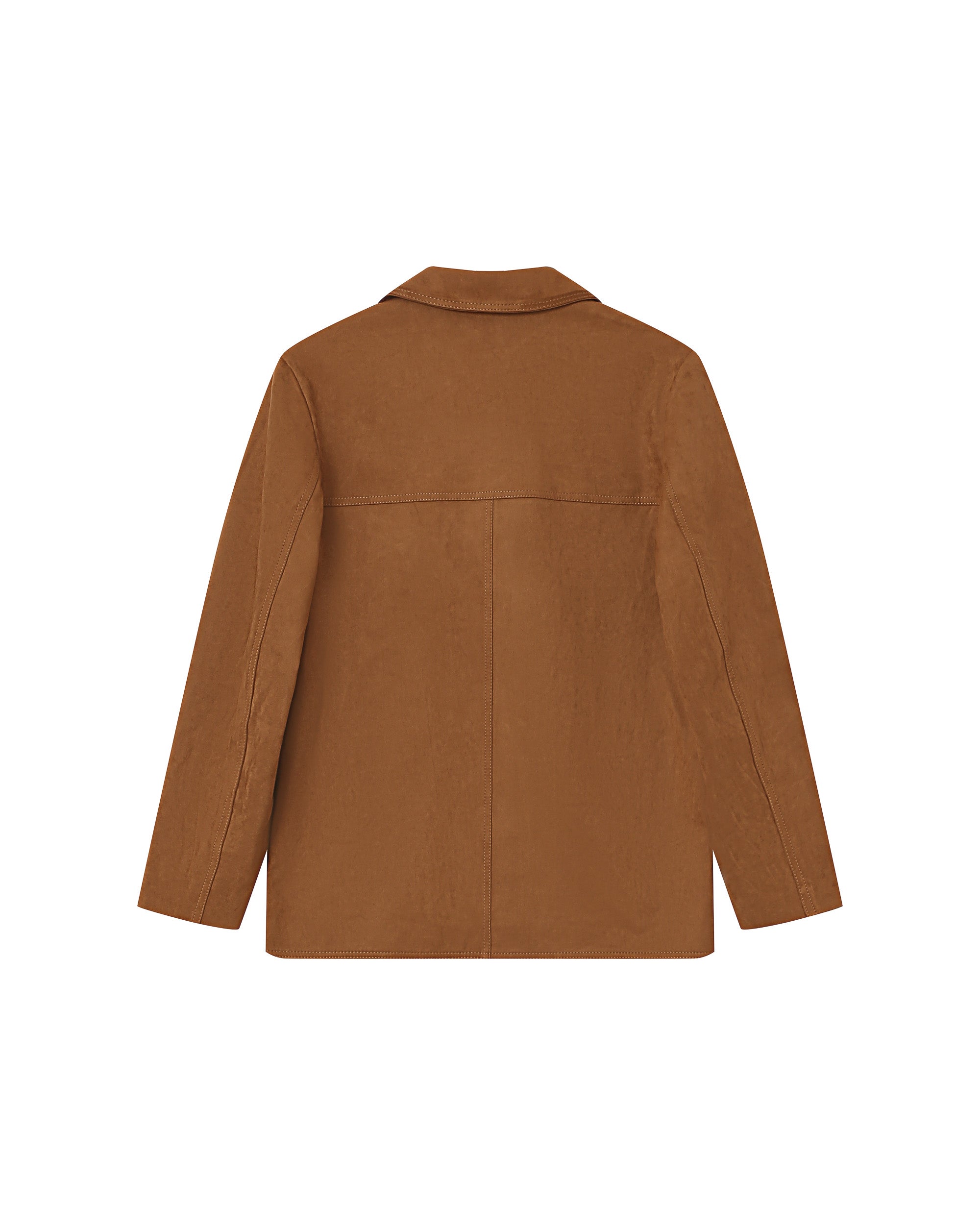 Suede-look blazer camel Shannon