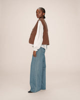 Quilted jacket chocolat Seth