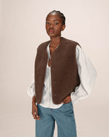 Quilted jacket chocolat Seth