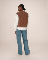 Quilted jacket chocolat Seth