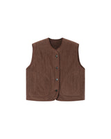 Quilted jacket chocolat Seth