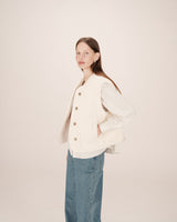 Quilted jacket ecru Seth