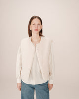 Quilted jacket ecru Seth