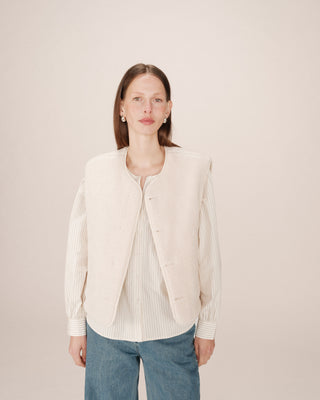 VESTE ECRU SETH