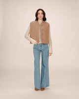 Quilted jacket greige Seth