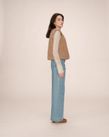 Quilted jacket greige Seth