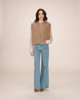 Quilted jacket greige Seth