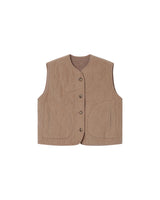 Quilted jacket greige Seth