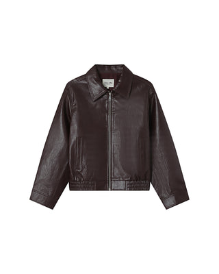 BLOUSON BORDEAUX SUNISA