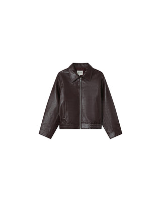 BLOUSON BORDEAUX SUNISA