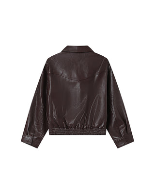 BLOUSON BORDEAUX SUNISA