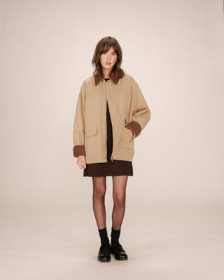 VESTE SABLE SORAYA