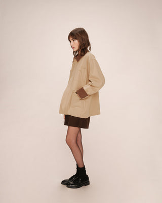 VESTE SABLE SORAYA