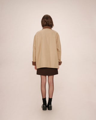 VESTE SABLE SORAYA