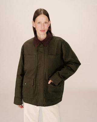 VESTE VERT FORET SORAYA