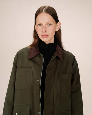 VESTE VERT FORET SORAYA