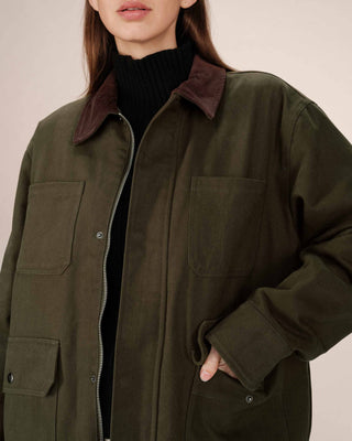 VESTE VERT FORET SORAYA