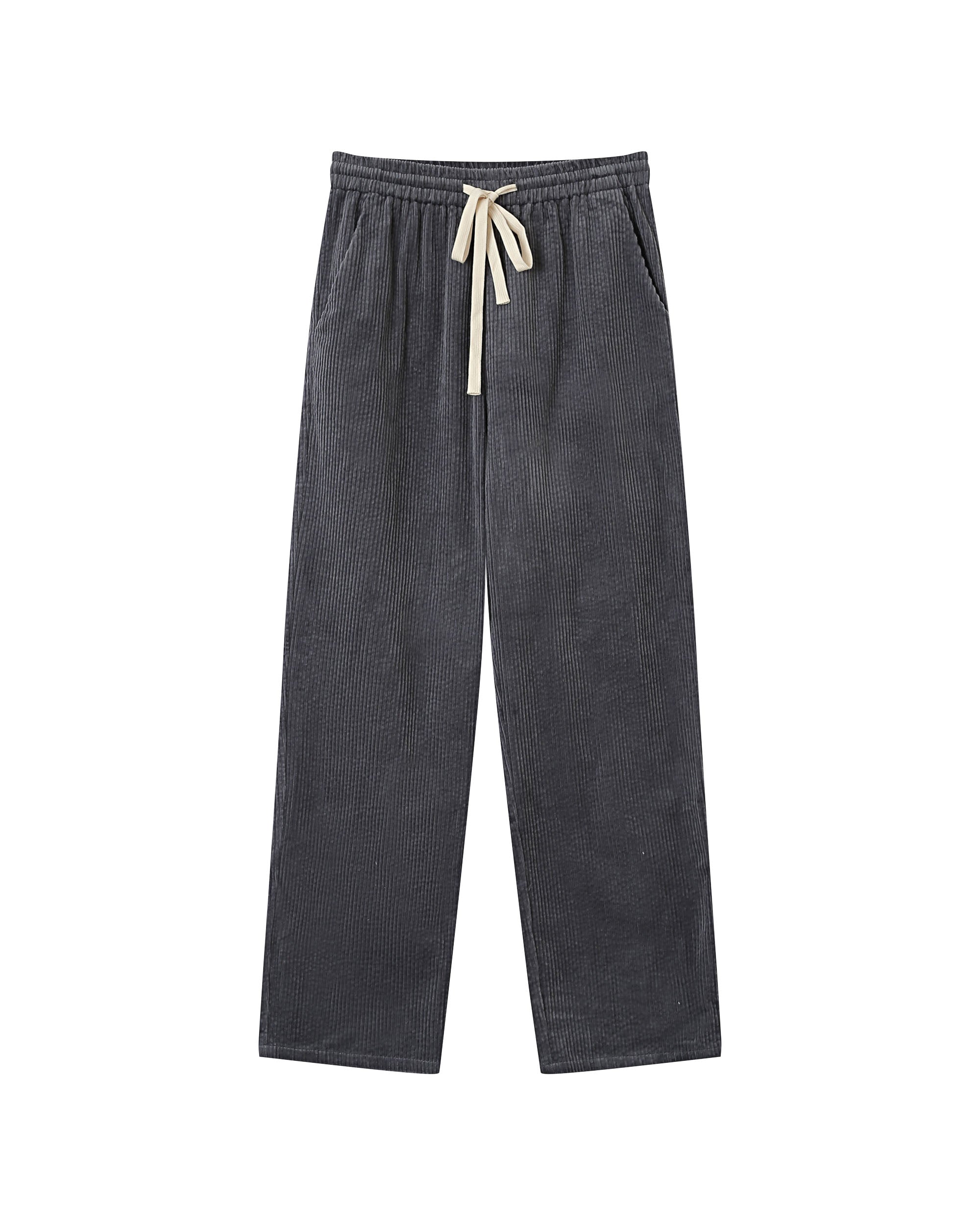 Pantalon large velours carbone Liberty