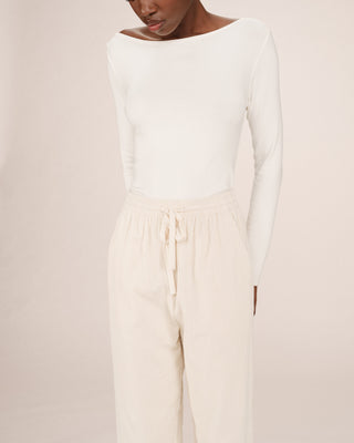 PANTALON ECRU LIBERTY