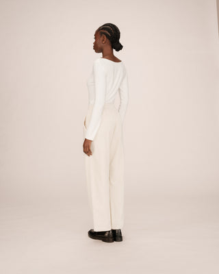 PANTALON ECRU LIBERTY