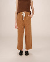 Pantalon large velours ocre Liberty