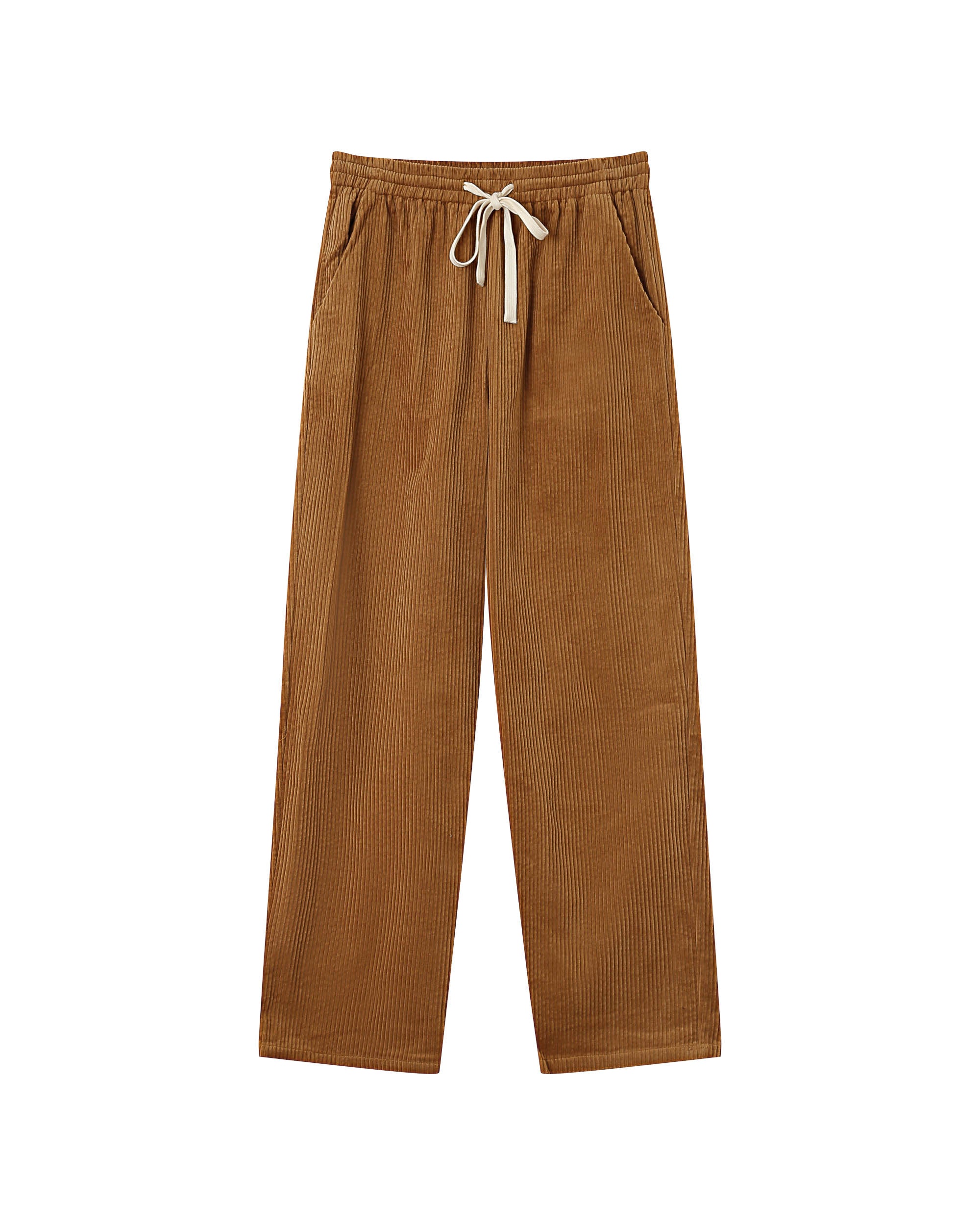 Pantalon large velours ocre Liberty