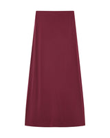 Jupe en modal bordeaux Sama