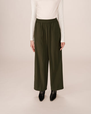 PANTALON VERT FORET NOBLESSE