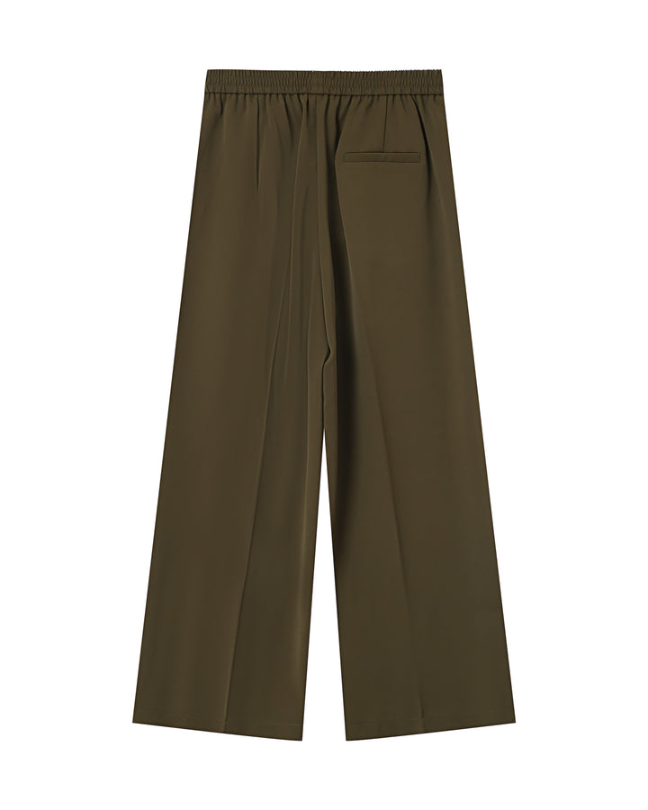 Flowy trousers vert foret Noblesse