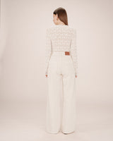 Wide-leg jeans beige James
