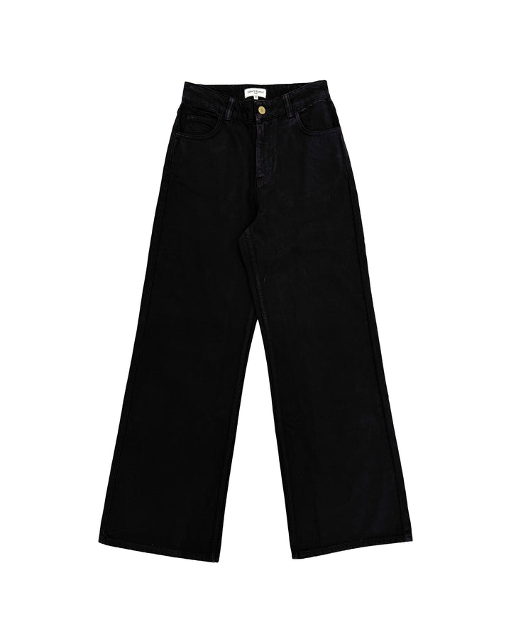 Jean large chocolat James