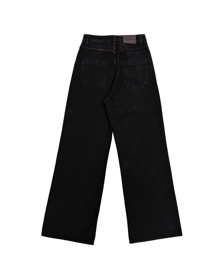 Jean large chocolat James