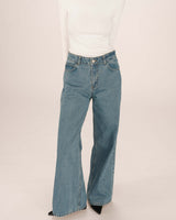 Wide-leg jeans light blue James