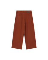 7/8 straight trousers camel Sole