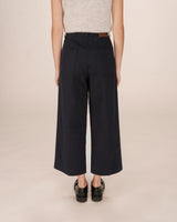 7/8 straight trousers navy Sole