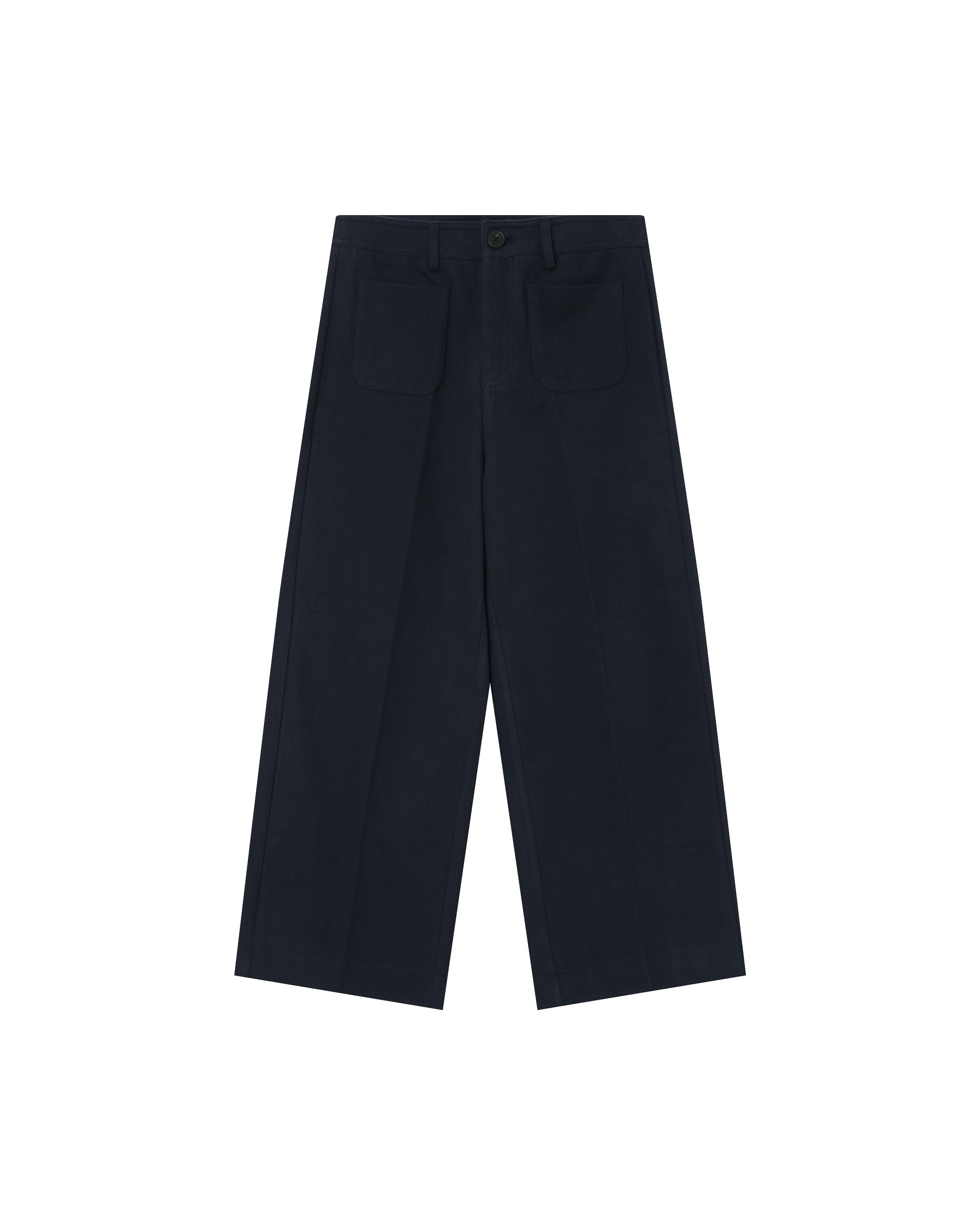 7/8 straight trousers navy Sole