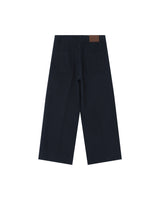 7/8 straight trousers navy Sole