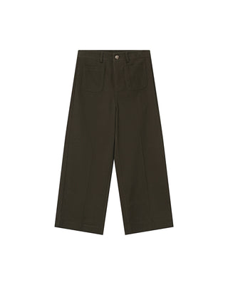 PANTALON VERT FORET SOLE