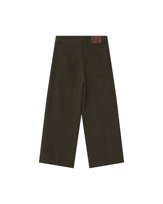 PANTALON VERT FORET SOLE