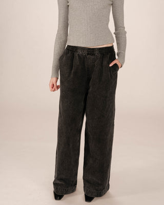 JEAN BLACK WASHED SACHA