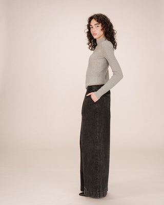 JEAN BLACK WASHED SACHA