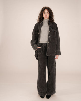 JEAN BLACK WASHED SACHA