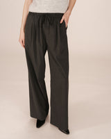 Pantalon a rayures anthracite Stay