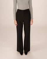 Pantalon tailleur evase noir Singer