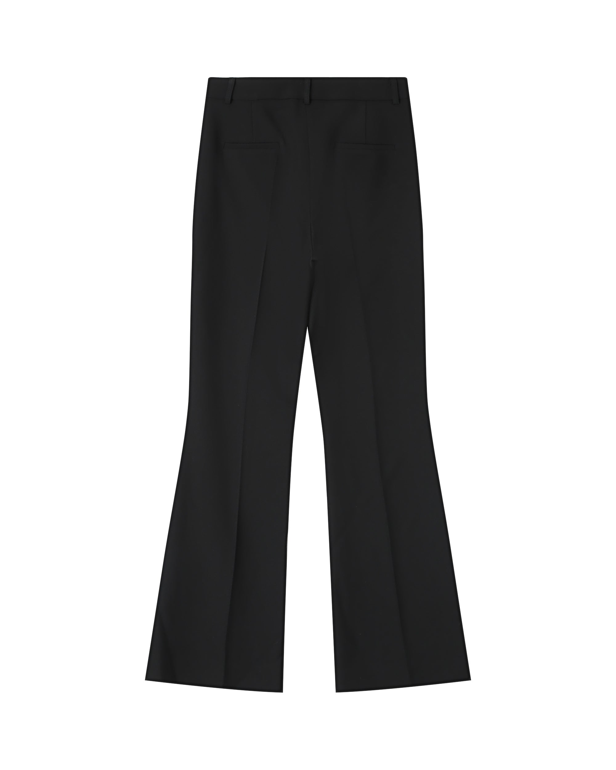 Pantalon tailleur evase noir Singer