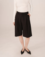 Long bermuda shorts black Sergio