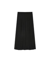 Jupe longue plissee noir Plisse